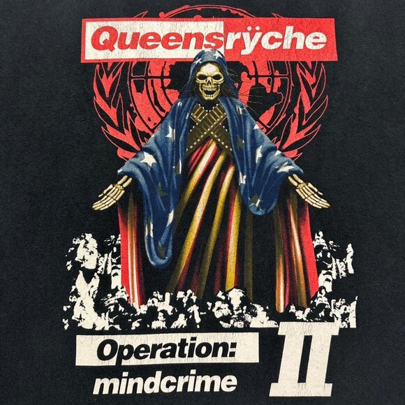 Y2K Queensryche Operation Mindcrime 2 T-Shirt - Picture 4 of 6